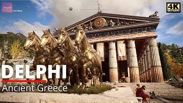 Walking in the Ancient Greece - The Sanctuary of Delphi [ Assassin