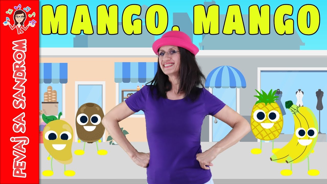 💖 Mango, mango 💖 Pevaj Sa Sandrom | Dečije pesme | Dečije priče