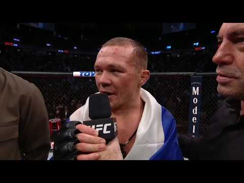 UFC 245 Petr Yan Octagon Interview