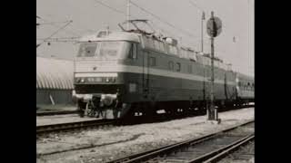 Испытания электровоза ЧС8-001 в Чехословакии/1983 Testing the electric locomotive in Czechoslovakia