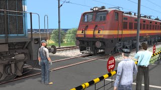 New Delhi Duronto Express Engine Failed | Emergency Rescue by WDM 3D - BeamNG.Drive