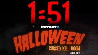 Payday 2 - Cursed Kill Room (SpeedRun - 1:51)