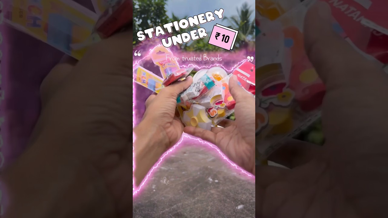 😱🤗Under ₹10 Stationery Supplies Unboxing | Stationery haul 