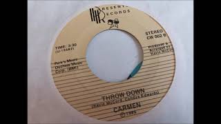 CARMEN - THROW DOWN  PRESENTS REC 86