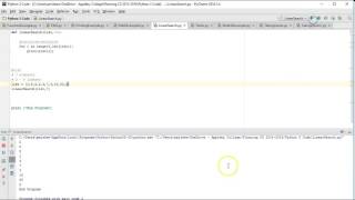 Core Algorithms - Linear Search: Python 3