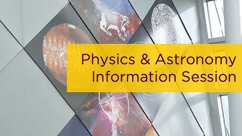 Rowan University Department of Physics & Astronomy Virtual Information Session, January 2021