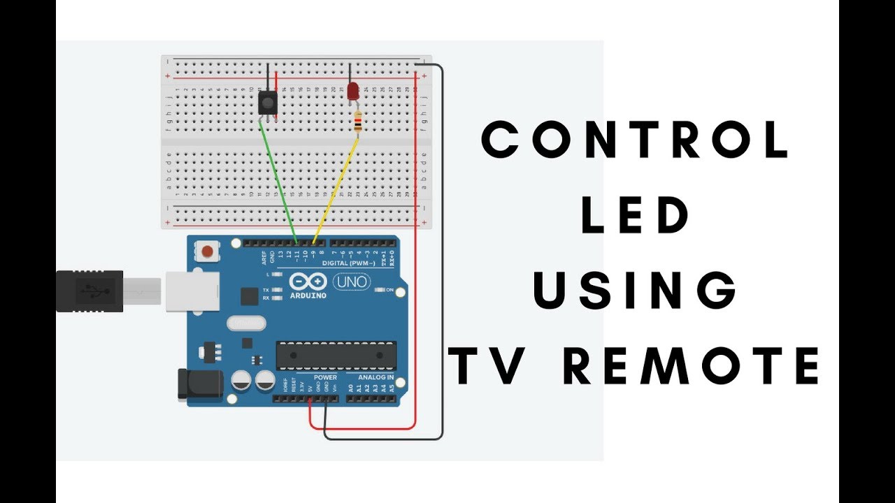 Control LED Using Remote #Arduino2 - IR Remote