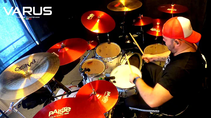 Varus Drums: Allan Srensen play (Pull me under) Dr...