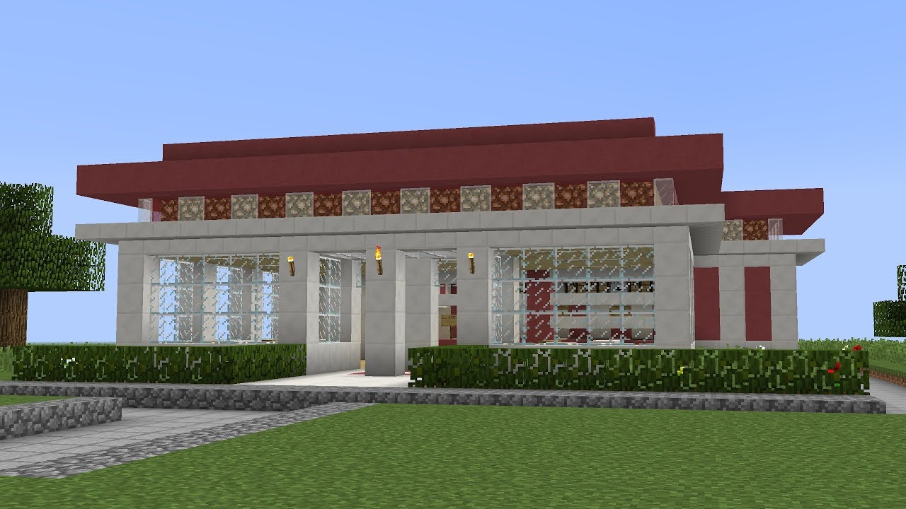 Minecraft How To Build A Fast Food Restaurant