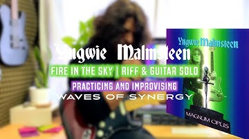 Yngwie Malmsteen - Fire In The Sky: Guitar Solo Whit Previously Improvisation by Waves Of Synergy