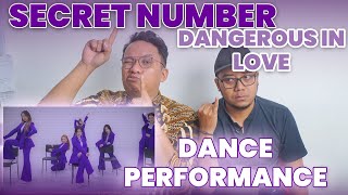 Secret Number dangerous In Love performance Ver Reaction  Terniat Sih Iniii