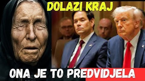 🔴BABA VANGA JE PREDVIĐALA, A TRUMP JE UPRAVO UPOZORIO SVE NA KRAJ...?👆Proročanska riječ danas