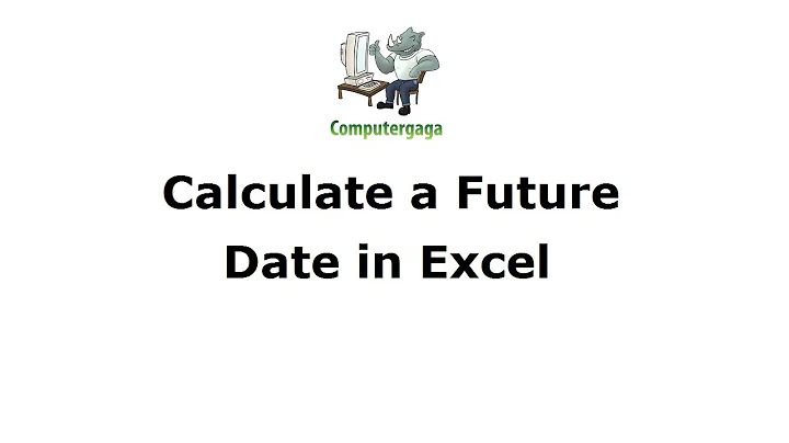 Calculate a Future Date in Excel - WORKDAY and WORKDAY.INTL Functions