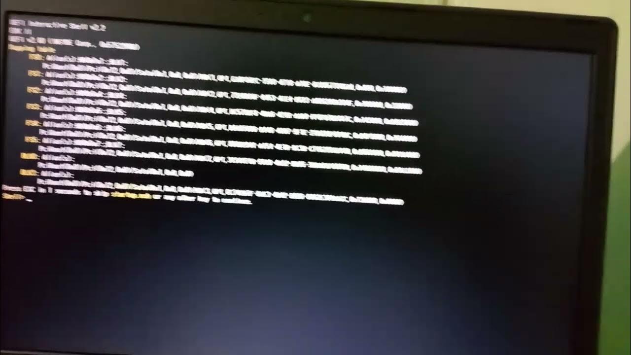 How to fix uefi interactive shell v2 2 problem very quickly today s