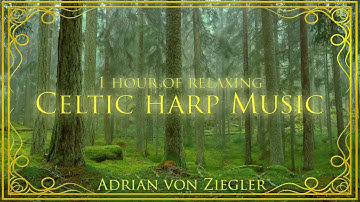 1 Hour of Relaxing Celtic Harp Music by Adrian von Ziegler