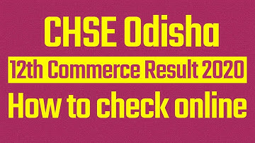 CHSE Odisha 12th Commerce Result 2020: Online Results कैसे करें Check | Education News