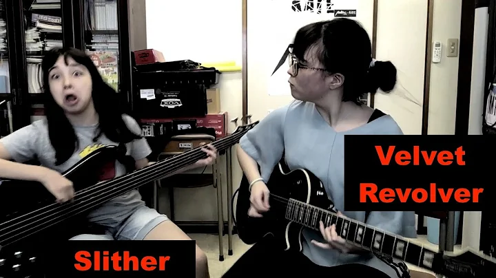 Velvet Revolver - #Slither - guitar + bass  cover #