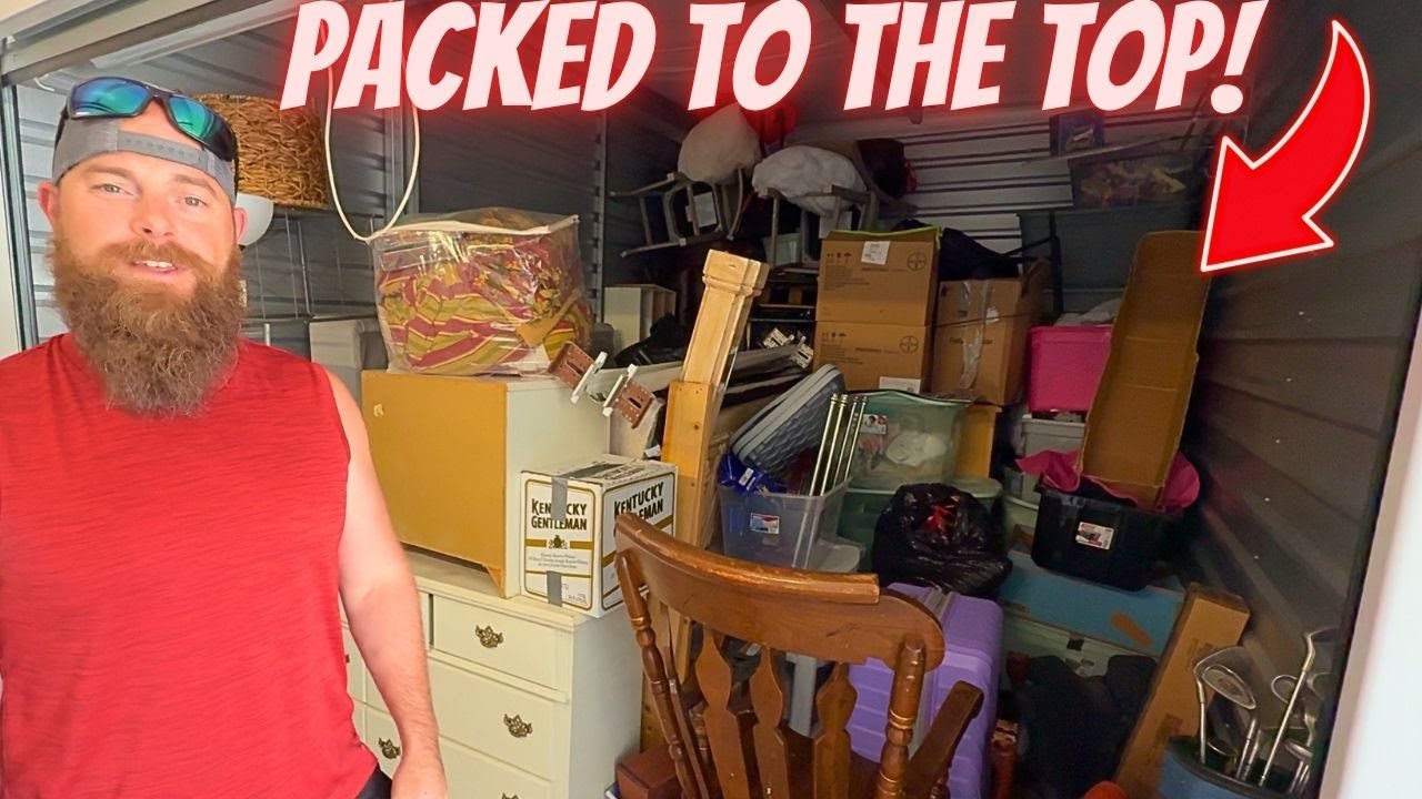 I bought an abandoned storage unit for only $300! This is what we found ...