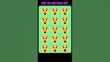 Find the Odd emoji out||Memory test challenge #viral #youtubeshort