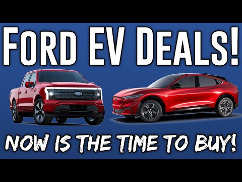 Ford Drops Mach-E Prices and Offers Deals on the Lightning