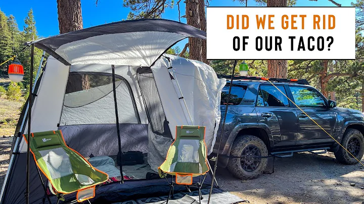 First Time 4Runner Camping in a Granville SUV Tent