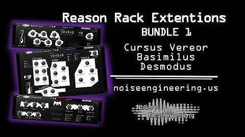 Reason rack extensions demo: Bundle 1: Cursus Vereor, Basimilus, Desmodus