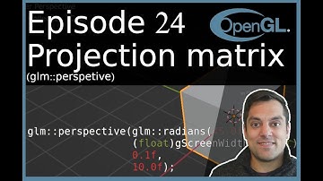 [Episode 24] Projection Matrix and glm::perspective