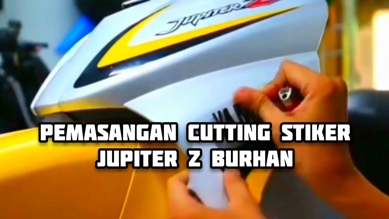 Cutting Stiker  Simple Jupiter  Z Burhan modifikasi 