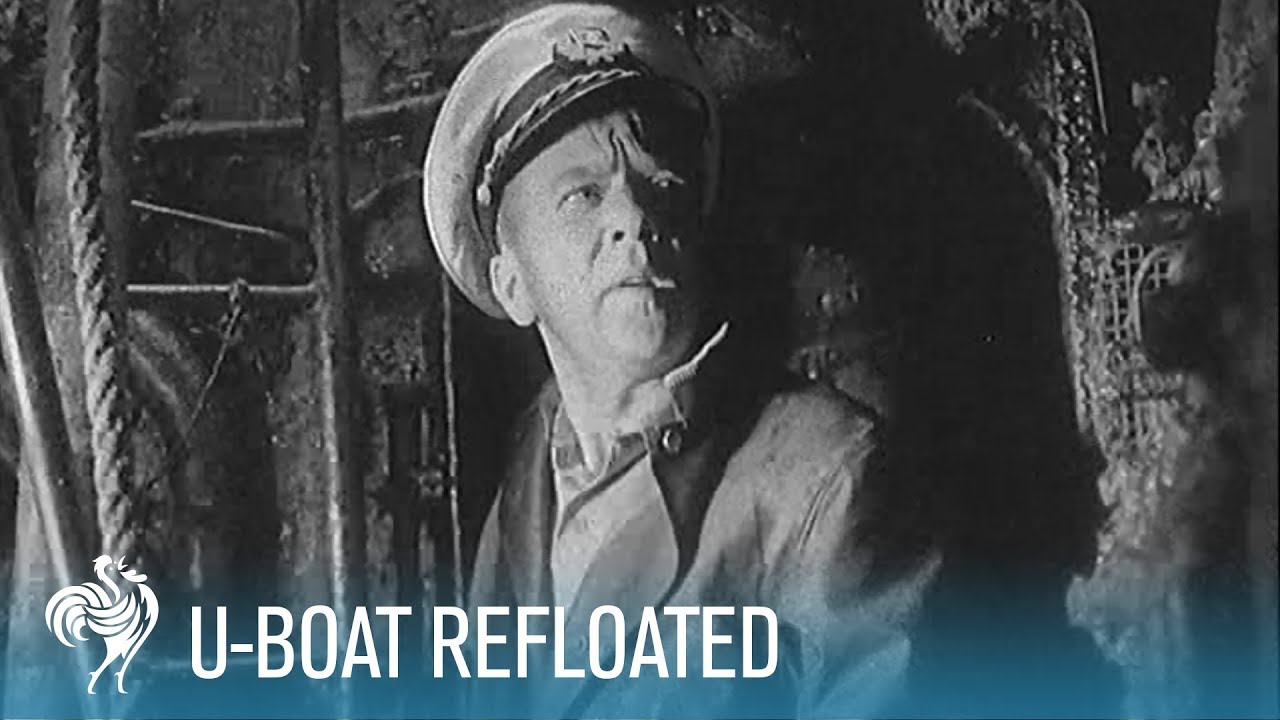 U Boat Refloated Salvage Of A Nazi Submarine 1958 British Pathe