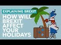 How Will Brexit Affect Your Holidays - Brexit Explained