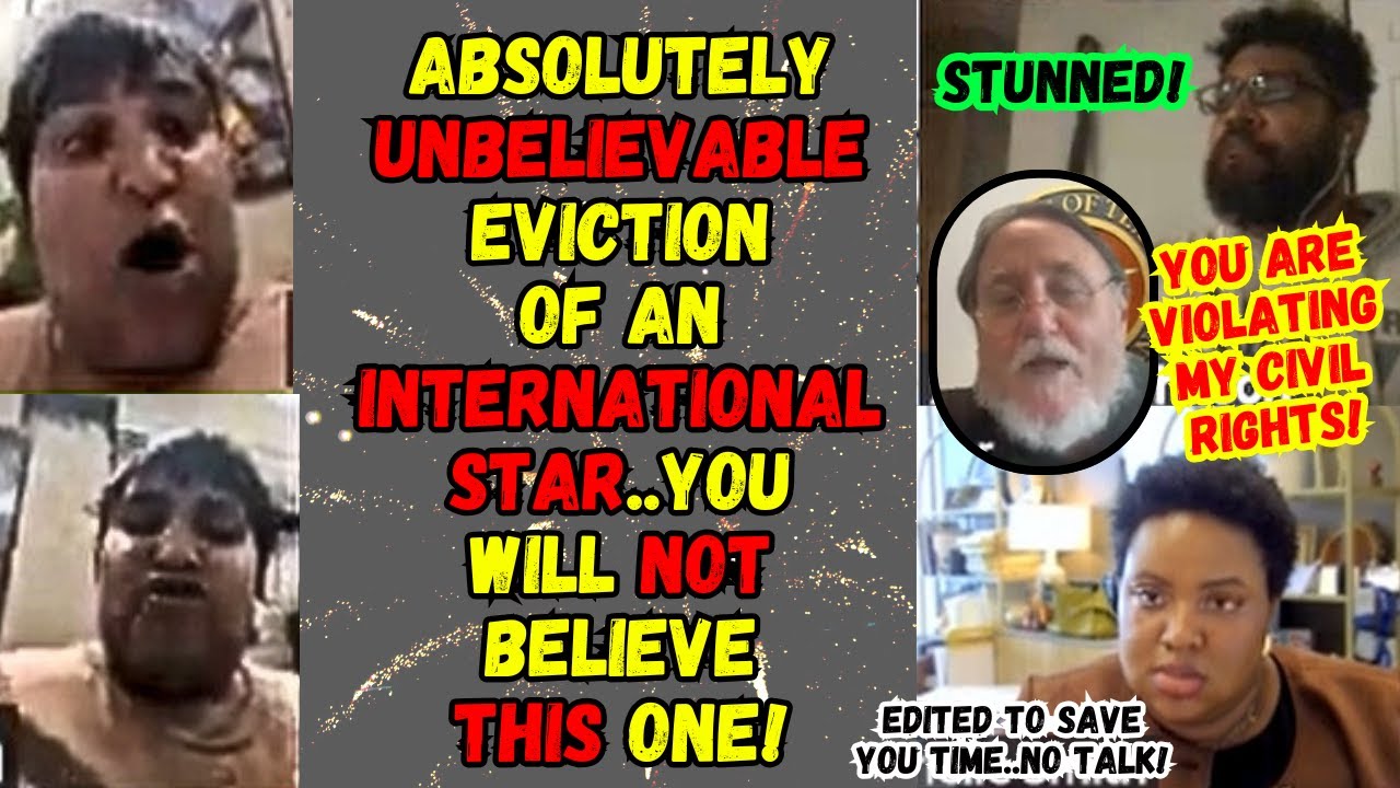 ABSOLUTELY UNBELIEVABLE Eviction Hearing of an 