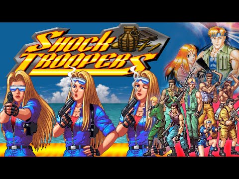 Shock Troopers 1 и Shock Troopers 2nd Squad (Arcade, 1997, 1998). Прохождение