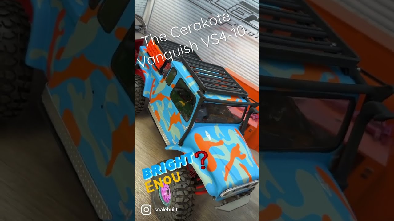 The ScaleBuilt RC Cerakote Vanquish VS4 10 Phoenix Straight Axle