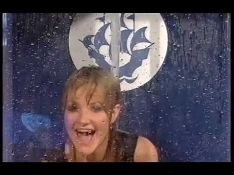 Helen Skelton gets a soaking