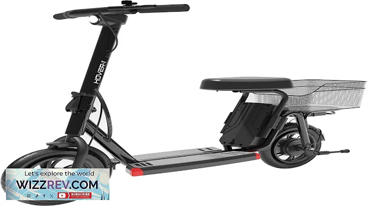 Hover 1 Alpha Cargo Foldable Electric Scooter with 300W Brushless Motor 16 mph Review