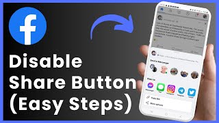 How To Disable Facebook Share Button ! [EASY STEPS] Guide