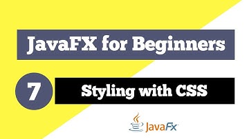 JavaFX Tutorial for Beginners 7 - Styling with CSS in JavaFX