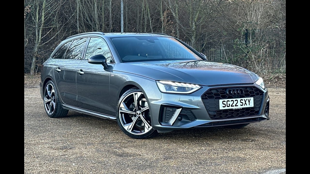 audi a4 2022 black edition