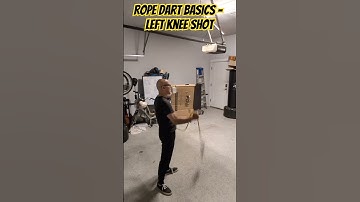 Rope Dart Basics - Outside Left Knee Shot to the Target 🎯