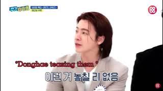 Sinb (gfriend) accidentally saying 'Be mine' to Eunhyuk (Superjunior)