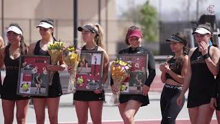 2023 Women's Tennis Senior Day vs Cal Poly screenshot 5