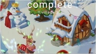 Complete Village 3 Snowy Alps || Coin Master || New Episode #4 - Youtube