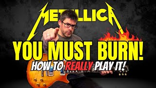How to REALLY play the You Must Burn! Riff - #MasterThatRiff! #177