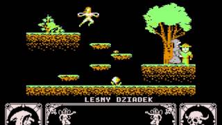 Magia Kryształu Atari XL\XE Game (intro, gameplay and ending)