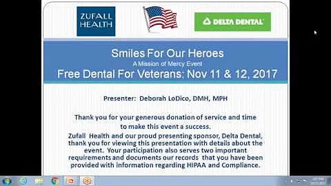 Zufall "Smiles For Our Heroes" Event Presentation ...