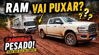 SERÁ QUE A RAM CONSEGUE PUXAR O CAMINHÃO?