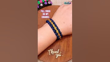 💫 DIY Paracord Bracelet Design #shorts #diy #paracordbracelet #howto #style #design #tutorial