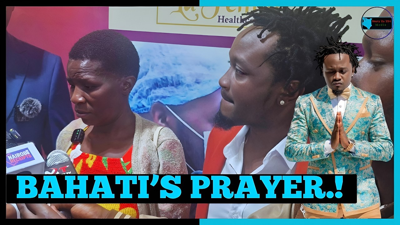 Bahati Emotional Before His Mother at DNA Test.!