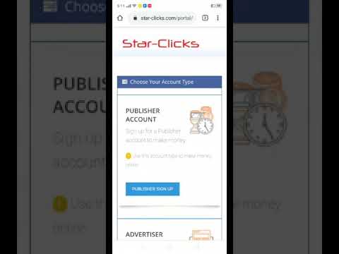 How to create full account on Star.click.com
