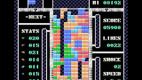 [MSXdev04] - Let's Quickly Play Kralizec's Tetris in 8K (2004)